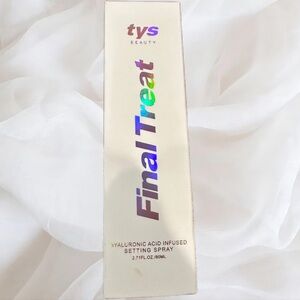 TYS Beauty Final Treat Hyaluronic Acid Infused Setting Spray 2.7 oz/80 mL makeup